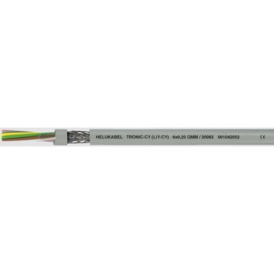 Helukabel 16009-1000 Datakabel LiYCY 10 x 0.50 mm² Grijs 1000 m