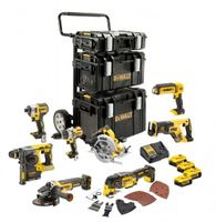 DeWalt DCK853P4 8-Delige voordeelset | 4x 18V 5,0Ah in ToughSystem - DCK853P4-QW - thumbnail