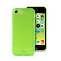 iPhone 5C Puro Plasma Siliconen Hoesje - Doorzichtig Groen