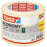 TESA Economy 50 m Afplaktape Geschikt voor gebruik binnen Papier Zeemleer - thumbnail