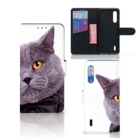 Xiaomi Mi 9 Lite Telefoonhoesje met Pasjes Kat