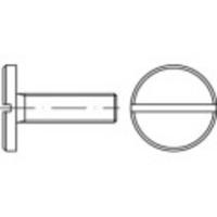 TOOLCRAFT 119010 Platkopschroeven M10 20 mm Sleuf DIN 923 Staal 50 stuk(s) - thumbnail