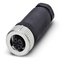 Phoenix Contact 1543045 Sensor/actuator connector, niet geassembleerd M12 Aantal polen (sensoren): 5 Bus, recht 1 stuk(s) - thumbnail