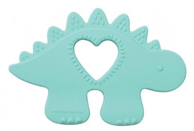 Manhattan Toy bijtring Unicorn junior 17 cm siliconen turquoise Manhattan Toy bijtring Unicorn junior 17 cm siliconen turquoise