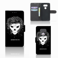 Telefoonhoesje met Naam LG G5 Skull Hair