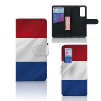 Huawei P40 Bookstyle Case Nederlandse Vlag - thumbnail