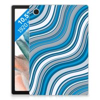 Samsung Galaxy Tab A8 2021/2022 Hippe Hoes Waves Blue