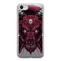 Hell Hound and Serpents: iPhone 8 Transparant Hoesje