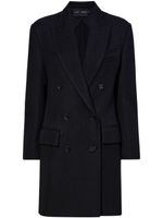 Proenza Schouler manteau à boutonnière croisée - Noir