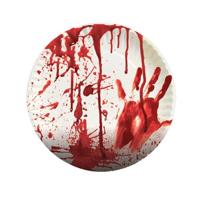 Halloween set van 8 papieren borden