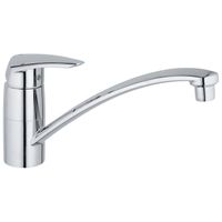 GROHE Eurodisc Keukenkraan - laag - draaibare uitloop - chroom 33770001 - thumbnail