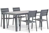 Lifestyle Stella/Residence 164 cm dining tuinset 5-delig - thumbnail