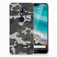 Nokia 7.1 TPU bumper Army Light - thumbnail