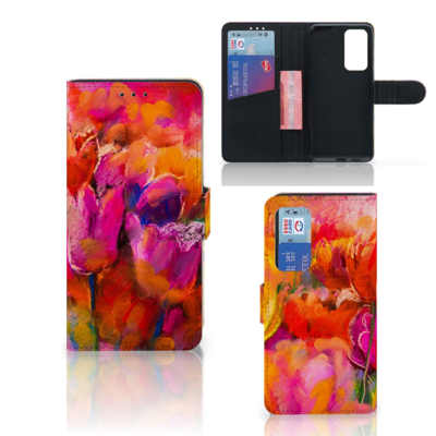 Hoesje Huawei P40 Tulips Hoesje Huawei P40 Tulips