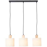 Brilliant 3-lichts landelijke hanglamp Pia 99538/96 - thumbnail