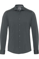 Pure Functional Slim Fit Jersey shirt spar, Effen - thumbnail