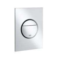 Grohe Bedieningsplaat Nova Cosmopolitan S WC DF 13x17,2 cm MatChroom - thumbnail