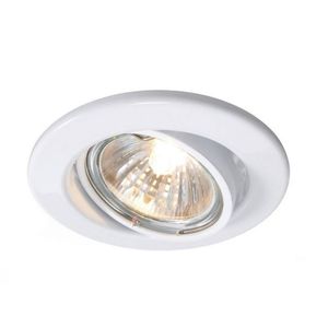 Deko Light Einauring 89 GU10 110032 Plafondinbouwring LED, Halogeen GU10 35 W Verkeerswit (RAL 9016)