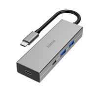 Hama USB-C-Hub 4-poorts 2x USB-A 2x USB-C USB 3.2 Gen1 5 Gbit/s - thumbnail