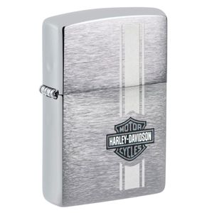 Zippo Lighter Harley-Davidson Design Zilver