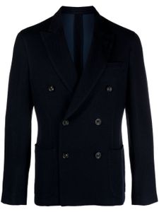 Lardini blazer boutonné à revers crantés - Bleu