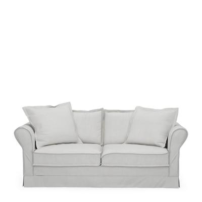 Rivièra Maison 2,5-zits Bank 'Carlton' Washed Cotton, kleur Ash Grey