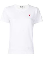 Comme Des Garçons Play t-shirt à logo imprimé - Blanc