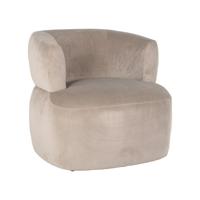 Richmond Fauteuil Donna Velvet - Khaki - thumbnail