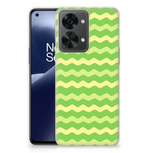 OnePlus Nord 2T TPU bumper Waves Green