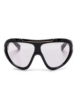 TOM FORD Eyewear lunettes de soleil Linden à monture oversize - Noir