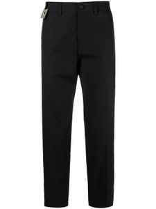 Craig Green pantalon court à taille mi-haute - Noir