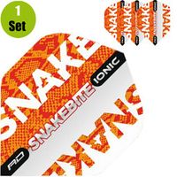 Peter Wright Snakebite Dartflights - Ionic Orange