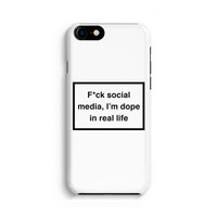 I'm dope: iPhone 8 Volledig Geprint Hoesje - thumbnail