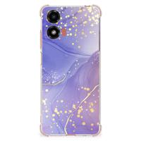 Back Cover voor Motorola Moto G24 | G24 Power | G04 Watercolor Paars - thumbnail