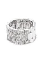 SHAY bague en or blanc 18ct sertie de diamants - Argent - thumbnail