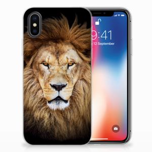 Apple iPhone X | Xs TPU Hoesje Leeuw