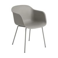 Fiber eetkamerstoel met armleuning