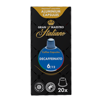 Gran Maestro Italiano Decaffeinato - 20 koffiecups - thumbnail