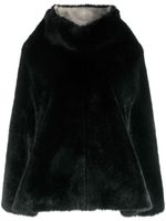 Junya Watanabe Comme des Garçons Pre-Owned veste en fourrure artificielle - Noir