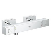 GROHE Cube douchekraan thermostatisch met koppelingen chroom 34488000