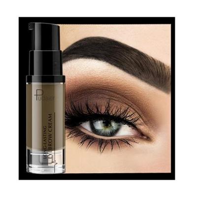 Pudaier lange levensduur wenkbrauw crème natuurlijke Liuqid wenkbrauw gel Tattoo make-up Eye brow tint wenkbrauwen pigment zwarte wenkbrauw Enhancer