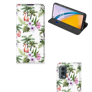 OnePlus Nord 2 5G Hoesje maken Flamingo Palms