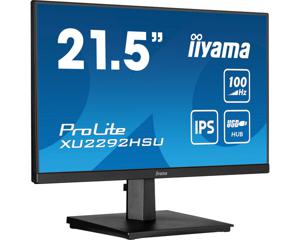 Iiyama ProLite XU2292HSU-B6 LCD-monitor Energielabel E (A - G) 54.6 cm (21.5 inch) 1920 x 1080 Pixel 16:9 0.4 ms HDMI, DisplayPort, Hoofdtelefoon (3.5 mm