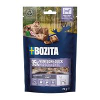 Bozita Meaty Bites Hondensnack met 95% hert & eend – 70 g graanvrije hondensnoepjes zonder kip & glycerine – smakelijke hondentraktaties, ideaal als traktatie voor honden tijdens training en als