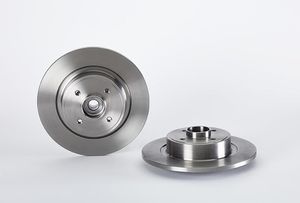 Remschijf BEARING DISC LINE BREMBO, Remschijftype: Massief, u.a. für Renault