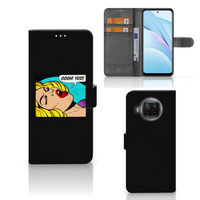 Xiaomi Mi 10T Lite Wallet Case met Pasjes Popart Oh Yes - thumbnail