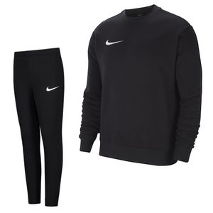 Nike Park 20 Fleece Sweat Trainingspak Kids Zwart