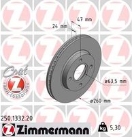 Remschijf Coat Z 250133220 - thumbnail