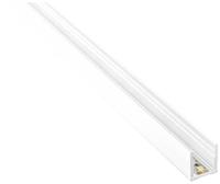 Barthelme 62399101_9010 BARdolino LED-profiel aluminium (L x B x H) 1000 x 18,4 x 19,7 mm 1m