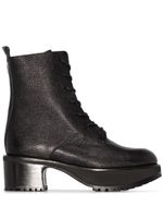 BY FAR bottes Cobain 60 mm à plateforme - Noir